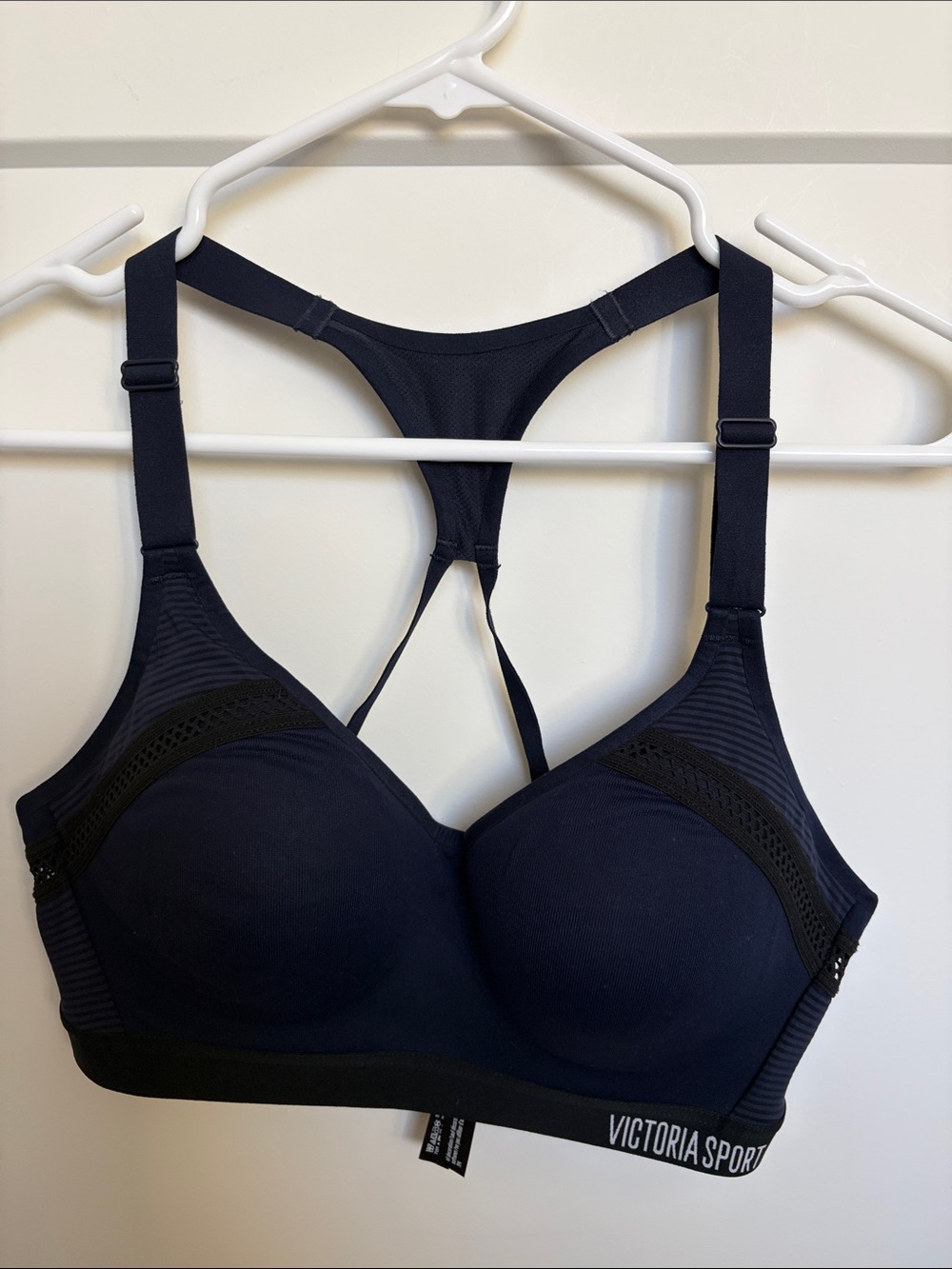 Victoria's Secret Navy Racerback Sports Bra